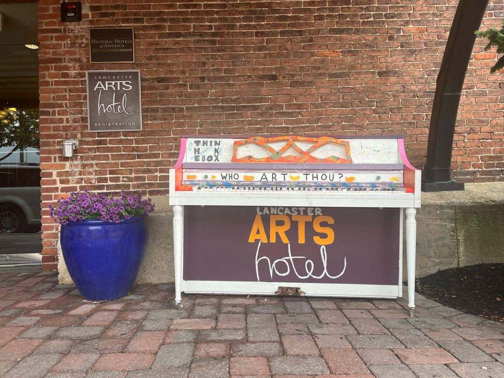 lancaster arts hotel piano