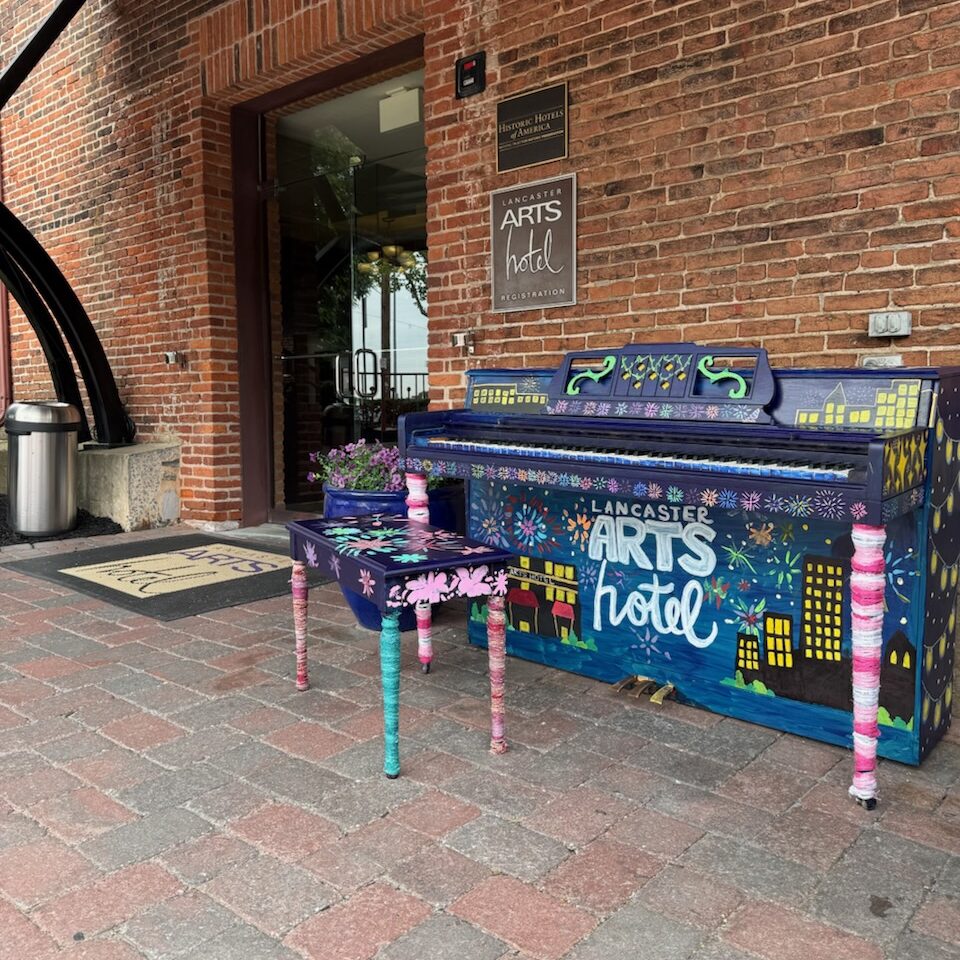 lancaster arts hotel piano