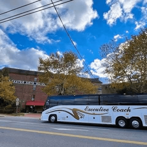 a tour bus
